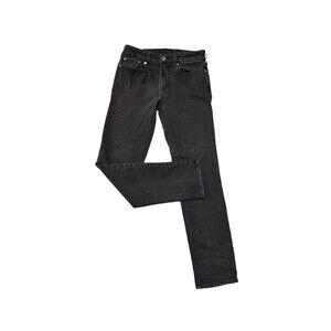 Pacsun Men's Active Stretch Slim Fit Black‎ Fade/Charcoal Stone Jeans 30x30